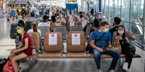 Coronavirus en aeropuertos